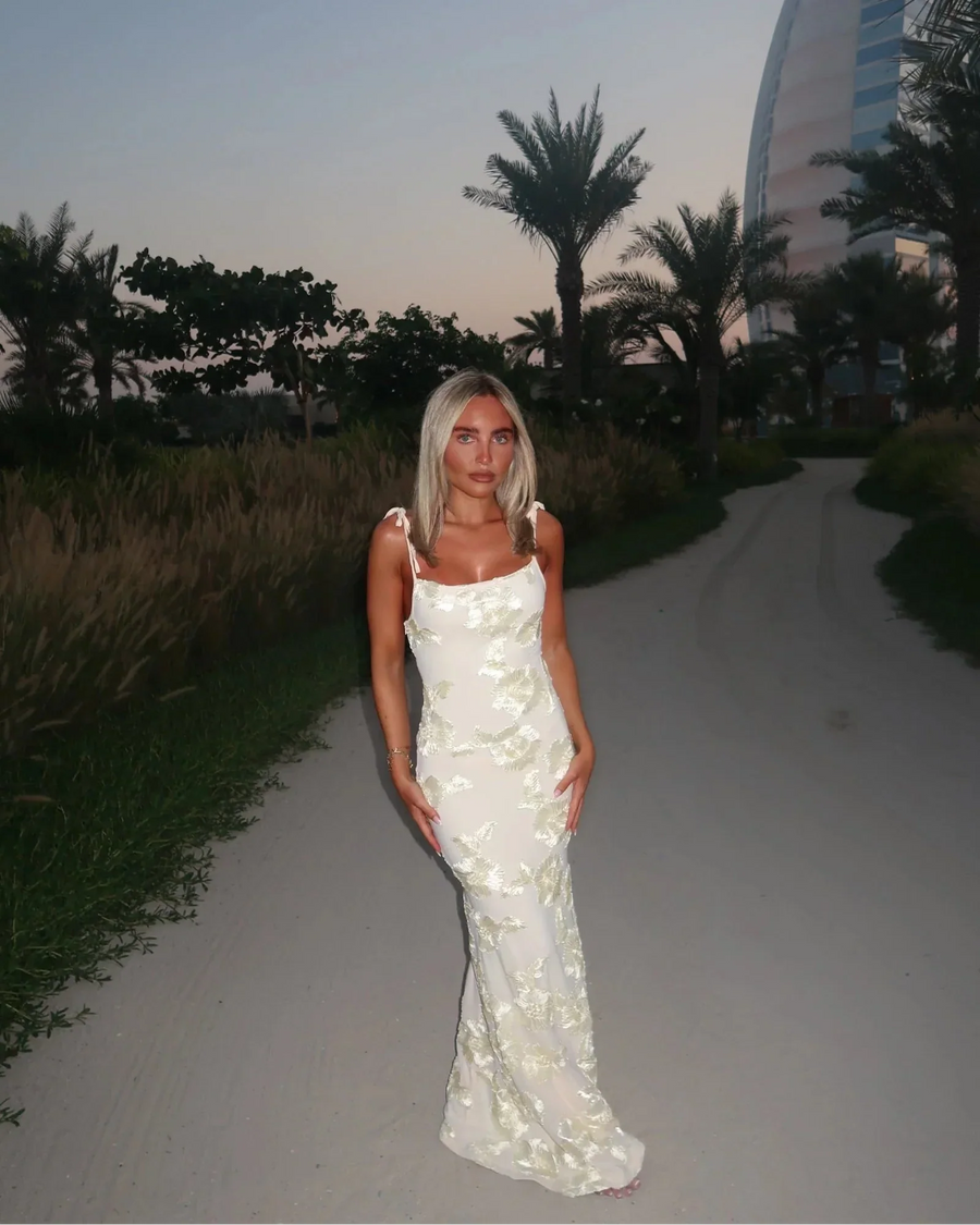Fiona | Women's Maxi Dress Bodycon Lace Summer Evening