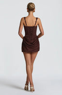 Courtney | Women's Mini Dress Corset Sequin Summer Cocktail Party