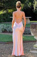 Adriana | Women's Maxi Dress Bodycon Satin Summer Wedding Guest