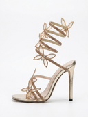 Alexis | Women's Heeled Sandals Strappy Lace Summer Party