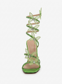 Alexis | Women's Heeled Sandals Strappy Lace Summer Party