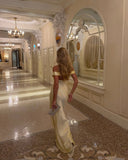 Alicia | Women's Maxi Dress Bodycon Satin Summer Wedding Guest
