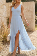 Alora | Women's Maxi Dress Ruffle Chiffon Summer Wedding Guest