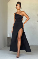 Amanda | Women's Maxi Dress Bodycon Satin Summer Wedding Guest