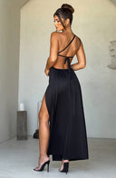 Amanda | Women's Maxi Dress Bodycon Satin Summer Wedding Guest