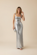Amelia | Women's Maxi Dress Bodycon Sequin Summer Wedding Guest
