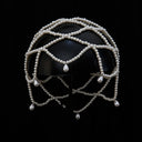 Ammy | Women's Hair Accessory Draped Pearl Beach Bridal Party