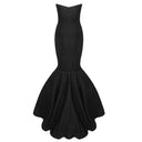Anika | Women's Maxi Dress Strapless Satin Summer Wedding Guest