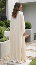 Aniya | Women's Maxi Dress Pleated Satin Summer Wedding Guest