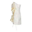 Anna | Women's Mini Dress Strapless Satin Summer Race Day