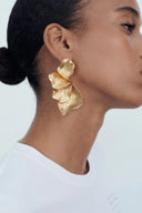 Autumn | Women's Earrings Oversized Gold Summer Statement Party