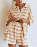Bellatrix | Women's Two Piece Set Crochet Summer Party