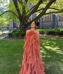 Bellina | Women's Maxi Dress Halter Neck Satin Summer Wedding Guest