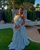 Bellina | Women's Maxi Dress Halter Neck Satin Summer Wedding Guest