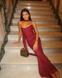 Bindi | Women's Maxi Dress Bodycon Satin Summer Wedding Guest