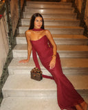 Bindi | Women's Maxi Dress Bodycon Satin Summer Wedding Guest
