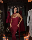 Bindi | Women's Maxi Dress Bodycon Satin Summer Wedding Guest