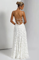 Briar | Women's Maxi Dress A-Line Lace Summer Wedding Guest