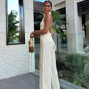 Briarlee | Women's Two Piece Set Halter Neck Chiffon Summer Party