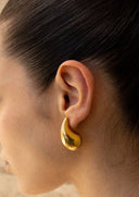 Brinley | Women's Earrings Oversized Gold Summer Statement Party