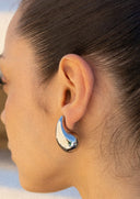 Brinley | Women's Earrings Oversized Gold Summer Statement Party