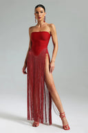 Brynn | Women's Maxi Dress Bodycon Satin Summer Party