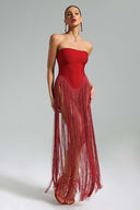 Brynn | Women's Maxi Dress Bodycon Satin Summer Party