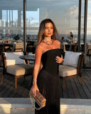 Brynn | Women's Maxi Dress Bodycon Satin Summer Party