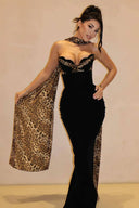 Camryn | Women's Maxi Dress Halter Neck Satin Summer Formal Evening