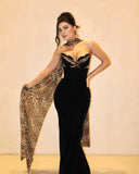 Camryn | Women's Maxi Dress Halter Neck Satin Summer Formal Evening