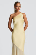 Caprice | Women's Maxi Dress Backless Satin Summer Wedding Guest