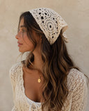Carmen | Women's Headscarf Wrap Lace Summer Beach Holiday