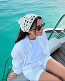 Carmen | Women's Headscarf Wrap Lace Summer Beach Holiday