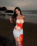 Caroline | Women's Maxi Dress Bodycon Satin Summer Party