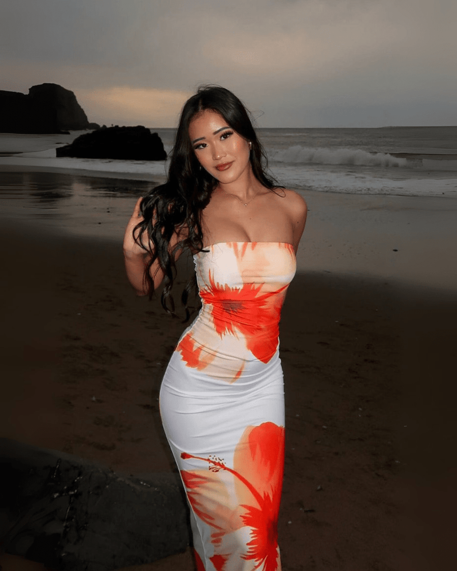 Caroline | Women's Maxi Dress Bodycon Satin Summer Party