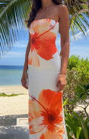 Caroline | Women's Maxi Dress Bodycon Satin Summer Party