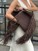Claire | Women's Tote Bag Woven Summer Everyday