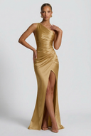 Daphne | Women's Maxi Dress Bodycon Satin Summer Wedding Guest