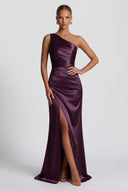 Daphne | Women's Maxi Dress Bodycon Satin Summer Wedding Guest