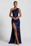 Daphne | Women's Maxi Dress Bodycon Satin Summer Wedding Guest