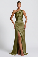 Daphne | Women's Maxi Dress Bodycon Satin Summer Wedding Guest