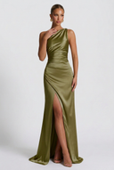 Daphne | Women's Maxi Dress Bodycon Satin Summer Wedding Guest