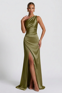 Daphne | Women's Maxi Dress Bodycon Satin Summer Wedding Guest