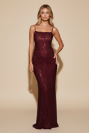 Eden | Women's Maxi Dress Bodycon Sequin Summer Wedding Guest