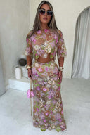 Elowen | Women's Set Sequin Summer Party