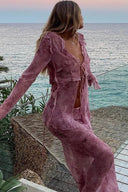Elowyn | Women's Two Piece Set Chiffon Summer Party