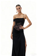 Emily | Women's Maxi Dress Bodycon Lace Summer Wedding Guest
