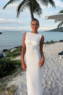 Everly | Women's Maxi Dress Bodycon Knit Summer Evening