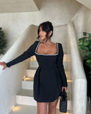 Frankie | Women's Mini Dress A-Line Pearl Summer Party