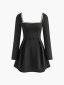 Frankie | Women's Mini Dress A-Line Pearl Summer Party